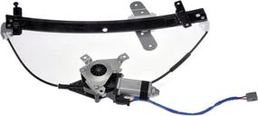 img 1 attached to 🚗 Dorman 741-665 Power Window Motor and Regulator Assembly for Ford / Mercury Models - Front Passenger Side