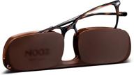 👓 nooz rectangular reading glasses - bao model essential collection - magnifying readers for men and women logo