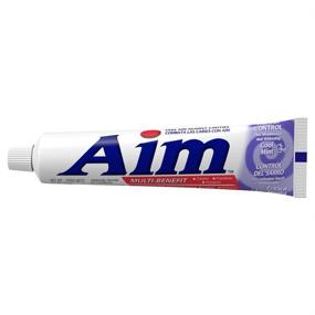 img 1 attached to 🦷 Aim Tartar-Fighting Anticavity Fluoride Toothpaste Gel - 5.5 oz, Pack of 2