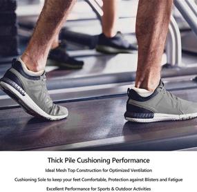 img 2 attached to FITEXTREME Pairs Performance Running Cotton Men's Clothing