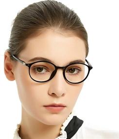 img 3 attached to OCCI CHIARI Women's Reading Glasses with Clear Frame - Available in Various Strengths (0, 1.0, 1.5, 2.0, 2.5, 3.0, 3.5)