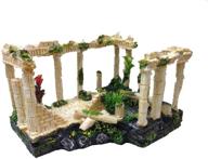 ancient ruins ornament fragile-if damaged: perfect aquarium fish tank decoration. get replacement 12184 12184 with txt 630296419! logo