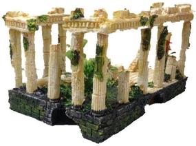 img 2 attached to Ancient Ruins Ornament Fragile-if Damaged: Perfect Aquarium Fish Tank Decoration. Get Replacement 12184 12184 with Txt 630296419!