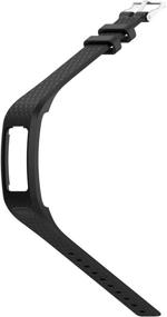img 1 attached to 📿 QGHXO Band for Garmin Vivofit 1 / Vivofit 2 - Soft Silicone Replacement Watch Band Strap for Garmin Vivofit 1 / Vivofit 2 Activity Tracker - Available in Small and Large Sizes, Offered in Ten Vibrant Colors