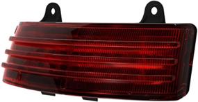 img 1 attached to Enhanced Visibility: Red ProBEAM Dual Intensity LED Tribar for US-Model Street Glide, Road Glide, and Road King Special (2014-2020)