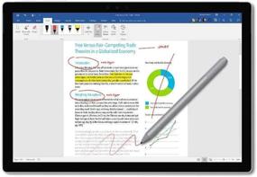 img 1 attached to 🖊️ Microsoft Surface Pen with 4096 Pressure Sensitivity, Tail Eraser, Barrel Button, Bluetooth 4.0 - Burgundy, Compatible with Surface Pro 5, Pro 6, Surface Go/Book/Studio/Laptop