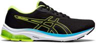 asics gel pulse black white 11 5 men's shoes for athletic logo