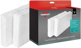 img 2 attached to Vornado MD1-0002 Replacement Humidifier Wick (2-Pack), White - Long-lasting Moisture and Clean Air Solution