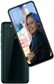 img 1 attached to 📱 Motorola One Fusion 128GB 4GB: 6.5” 48MP Quad Camera, 5000mAh Battery, Dual SIM Unlocked Global 4G LTE - XT2073-2 Emerald Green
