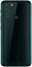 img 2 attached to 📱 Motorola One Fusion 128GB 4GB: 6.5” 48MP Quad Camera, 5000mAh Battery, Dual SIM Unlocked Global 4G LTE - XT2073-2 Emerald Green