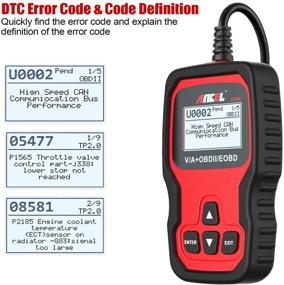 img 1 attached to 🔧 ANCEL VD500 OBD II Diagnostic Scanner: Diagnostic Tool for VW, Audi, Skoda, Seat - Check Engine Light, ABS, SRS, EPB Code Reader + Oil Throttle Position Adaption + Brake Pad Reset