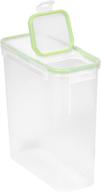 🍱 snapware airtight 15.3-cup slim rectangular food storage container with transparent fliptop lid логотип