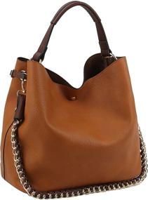 img 1 attached to Fashion Designer Leather Handbag Republic Women's Handbags & Wallets