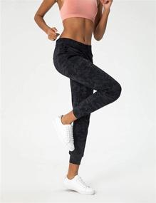 img 2 attached to 👖 Stylish and Comfortable AJISAI Women's Joggers: Versatile Drawstring Running Sweatpants with Pockets Lounge Wear