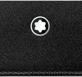 img 1 attached to Montblanc Wallet Money Black 118295
