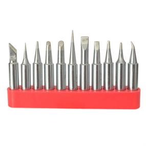 img 4 attached to 🔧 Top-Rated Replacement HAKKO T18 Soldering Tips for FX-888D FX-888 FX-8801 (11 pcs + Tip Holder)