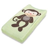 🐵 monkey-themed ultra plush character changing pad cover by summer infant: your ultimate solution for a comfy and stylish baby changing experience logo