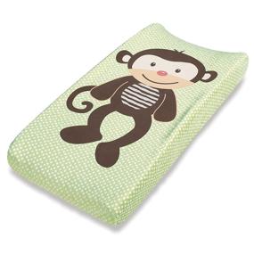 img 1 attached to 🐵 Monkey-themed Ultra Plush Character Changing Pad Cover by Summer Infant: Your Ultimate Solution for a Comfy and Stylish Baby Changing Experience