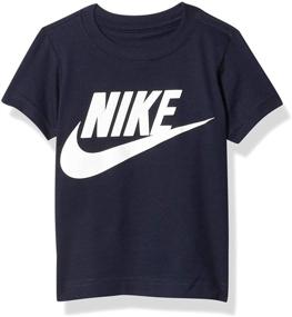 img 3 attached to 👕 Стильная детская футболка с короткими рукавами Nike для мальчиков: идеальное сочетание комфорта и стиля