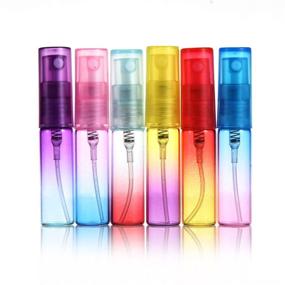 img 3 attached to 💐 Vibrant Reusable Atomizer Perfume by Elfenstall - Add Color to Your Fragrance Collection!