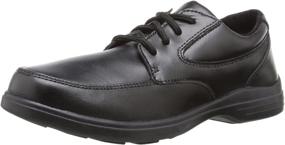 img 4 attached to 💼 Hush Puppies Uniform Dress Shoe Boys' Oxfords