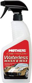 img 1 attached to 🚗 California Gold Waterless Wash and Wax, 24 fl. oz. by Mothers