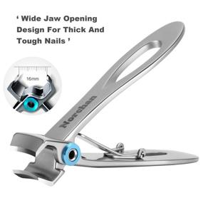 img 2 attached to Clippers Toenail Fingernail Premium Heavy Duty