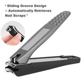 img 1 attached to Clippers Toenail Fingernail Premium Heavy Duty