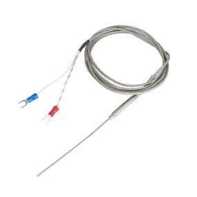 img 1 attached to 🌡️ uxcell J Type 90mm x 1.5mm Temperature Controller Earth Thermocouple Probe 2M: Reliable and Precise Temperature Monitoring Solution