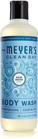 img 3 attached to 🚿 Mrs. Meyer's Clean Day Moisturizing Body Wash - Biodegradable Shower Gel for Women and Men, Cruelty-Free Formula with Essential Oils, Rain Water Scent, 16 oz