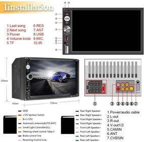 img 3 attached to Double Bluetooth Screen Multimedia Receiver FM