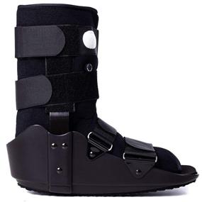 img 4 attached to 👣 Medium Walking Boot Fracture Boot for Foot Fracture, Ankle Sprain