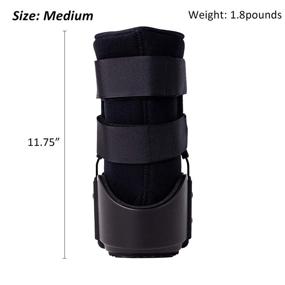 img 3 attached to 👣 Medium Walking Boot Fracture Boot for Foot Fracture, Ankle Sprain