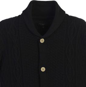 img 1 attached to Boys' Clothing: Gioberti Cotton Knitted Cardigan Sweater for Optimal Style and Comfort