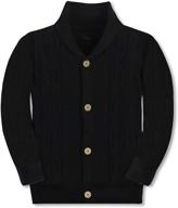 boys' clothing: gioberti cotton knitted cardigan sweater for optimal style and comfort logo