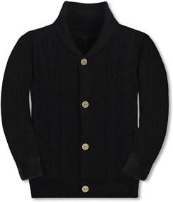 img 2 attached to Boys' Clothing: Gioberti Cotton Knitted Cardigan Sweater for Optimal Style and Comfort