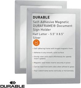 img 3 attached to DURABLE Self-Adhesive Magnetic DURAFRAME Document Sign Holder