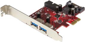 img 4 attached to 💻 StarTech.com 4 Port PCI Express USB 3.0 Card with UASP Support & SATA Power