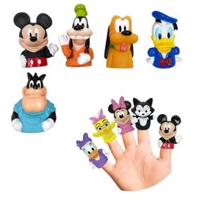 img 4 attached to 🐭 Disney Mickey & Friends Finger Puppets by Ginsey