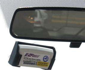 img 1 attached to 🚘 Convenient Toll Transponder Holder for New I-Pass and EZ Pass - Free Thought Designs (2 Pack) - 3 Point Mount