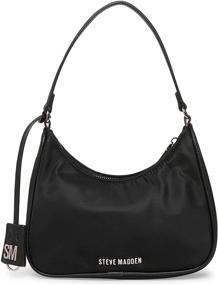 img 4 attached to Steve Madden Paula Nylon Shoulder Women's Handbags & Wallets