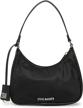 steve madden paula nylon shoulder women's handbags & wallets logo