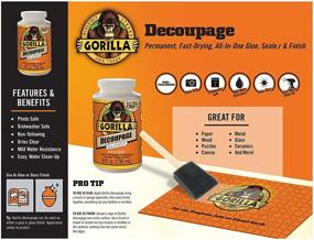 img 2 attached to Gorilla 104977 Decoupage 2 Pack Clear