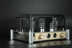 img 4 attached to 🎵 BoyuuRange A50 MKIII 300B HiFi Integrated Tube Amplifier - Single-End Class A Valve Amp with Tube Cage