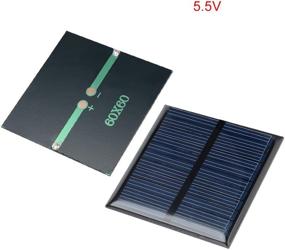 img 3 attached to uxcell 5Pcs 5.5V Poly Mini Solar Cell Panel Module - DIY for Light Toys Charger 60mm x 60mm