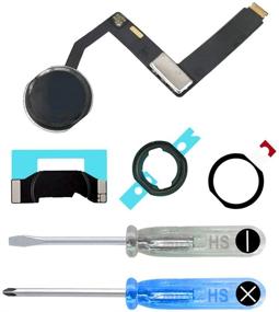 img 4 attached to 🏠 MMOBIEL Home Button for iPad Pro 9.7 inch (Black) with Flex Cable and 2 Screwdrivers - Improved SEO