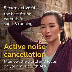img 3 attached to Jabra Elite Active 75t Mint True Wireless Earbuds - 🏃 Ideal for Running and Sports, ANC, 24 Hour Battery, Charging Case Included