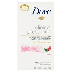 img 1 attached to Dove Clinical Protection Antiperspirant Deodorant, Revive - Intense Defense for Longer-lasting Freshness, 1.7 Ounce (Pack of 2)