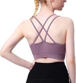 img 3 attached to Sicoozoe Womens Cross Back Sports