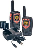📻 cobra acxt545 walkie talkies: rechargeable, long range 28-mile two way radio set with vox (2 pack) - enhanced communication for adventure logo